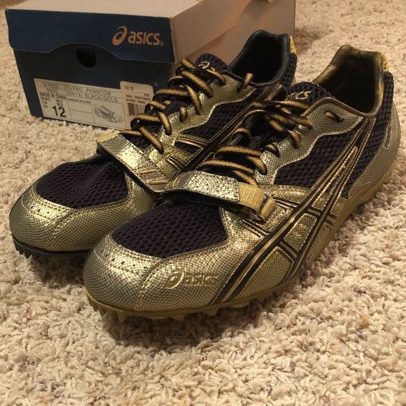 gold track spikes